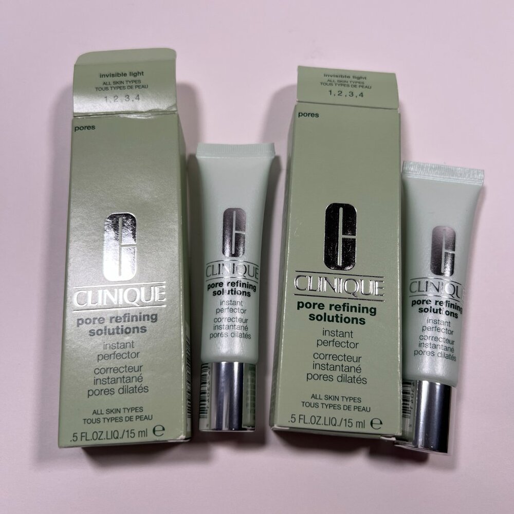 LOT 2 Clinique Pore Refining Solutions Instant Perfector Shade INVISIBLE LIGHT